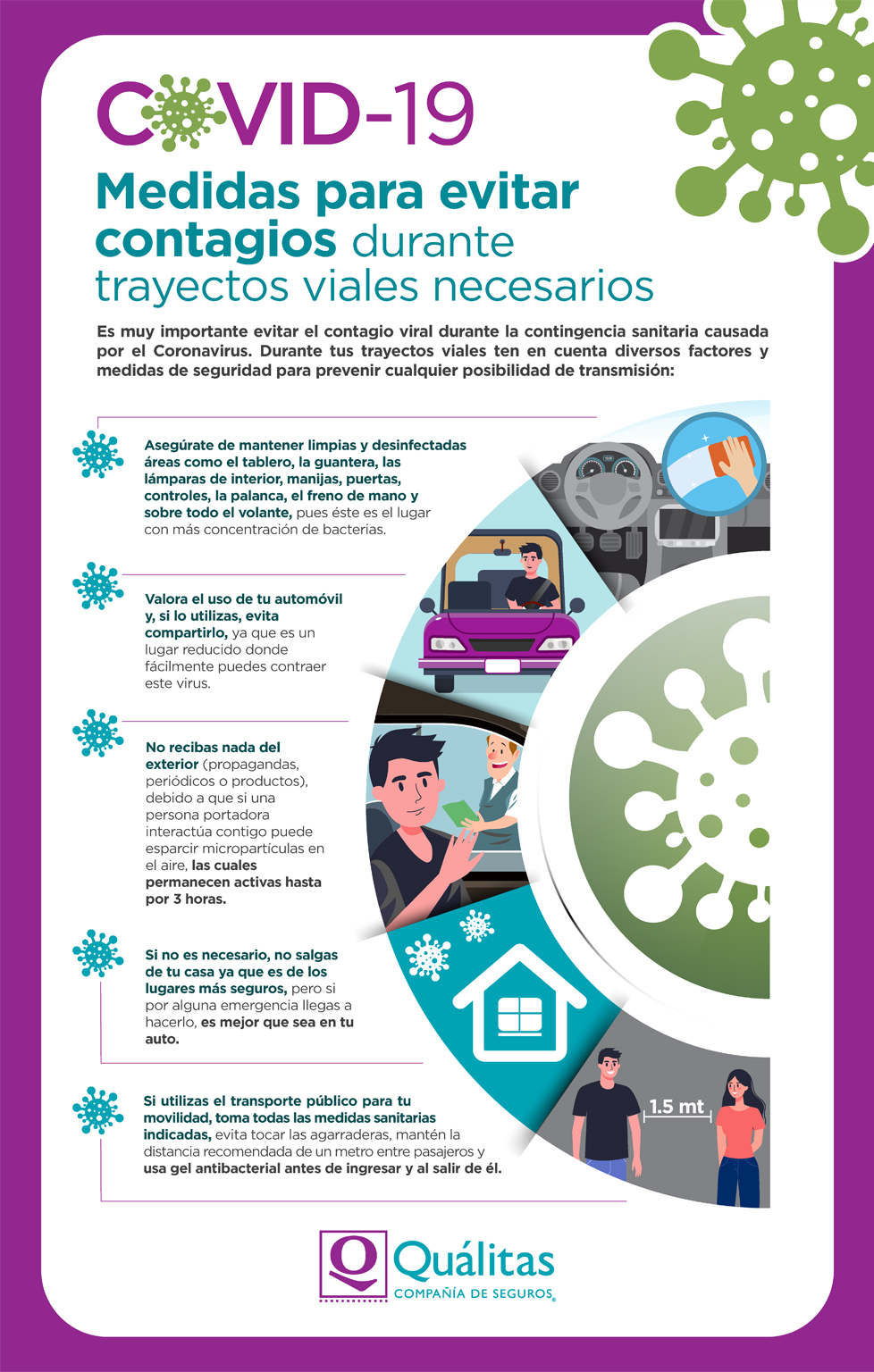 Covid-19: Seguridad automovilistas